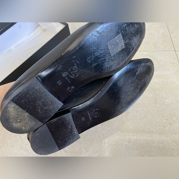 Chanel Ballet Flats Lambskin & Patent Calfskin - Picture 14 of 16